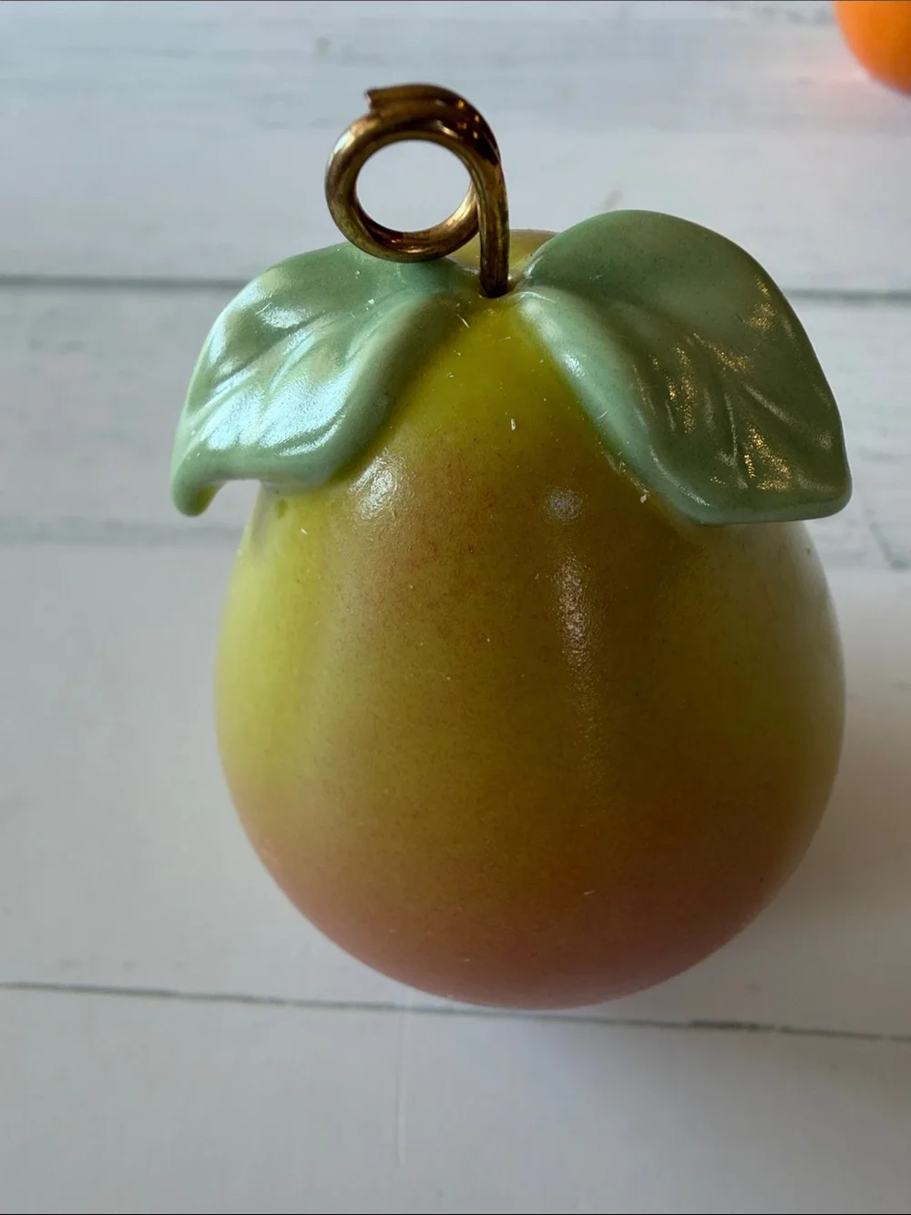 Lenox Ceramic Fruit Place Card Holders in Red, Burgundy, Orange, Green